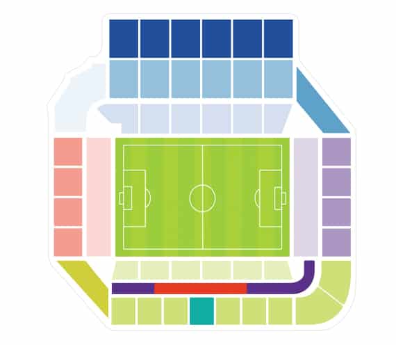 Plan Stade de la Mosson