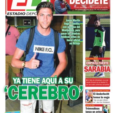 Couverture Estadio Deportivo du 9/06/2016