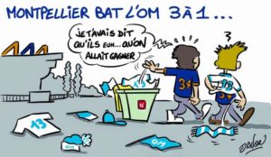 | AllezPaillade.com Caricature Dadou (MHSC 3-1 OM)