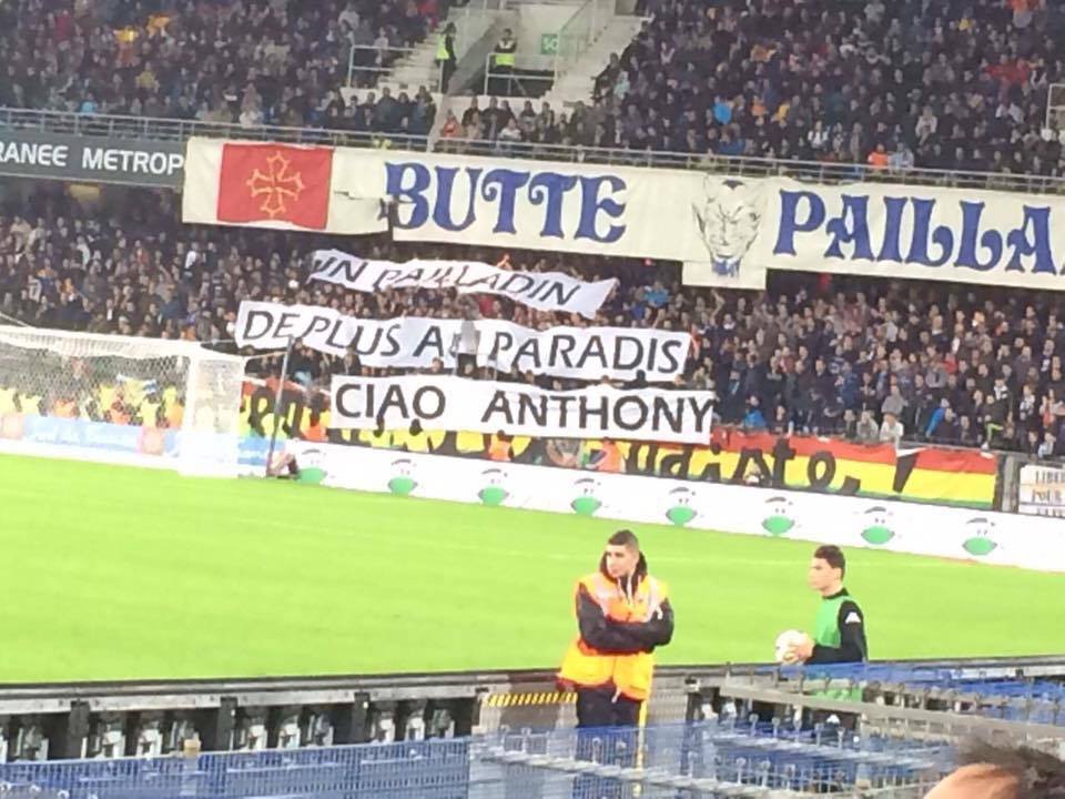 Hommage de la BP91 à Anthony