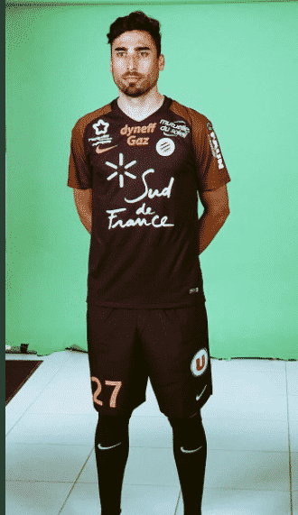 Maillot Domicile MONTPELLIER Facundo PIRIZ Maillot Domicile MONTPELLIER Facundo PIRIZ