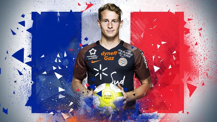 Maillot Domicile MONTPELLIER Nicolas COZZA Maillot Domicile MONTPELLIER Nicolas COZZA