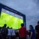 Écran géant à Lyon lors de l’Euro 2016 - KONRAD K. / SIPA | AllezPaillade.com Illustration d'une retransmission de l'Euro 2016 sur écran géant, ici à Lyon, lors du match France Roumanie. — KONRAD K. / SIPA