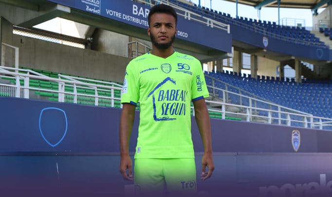 Maillot Extérieur MONTPELLIER Morgan POATY Maillot Extérieur MONTPELLIER Morgan POATY