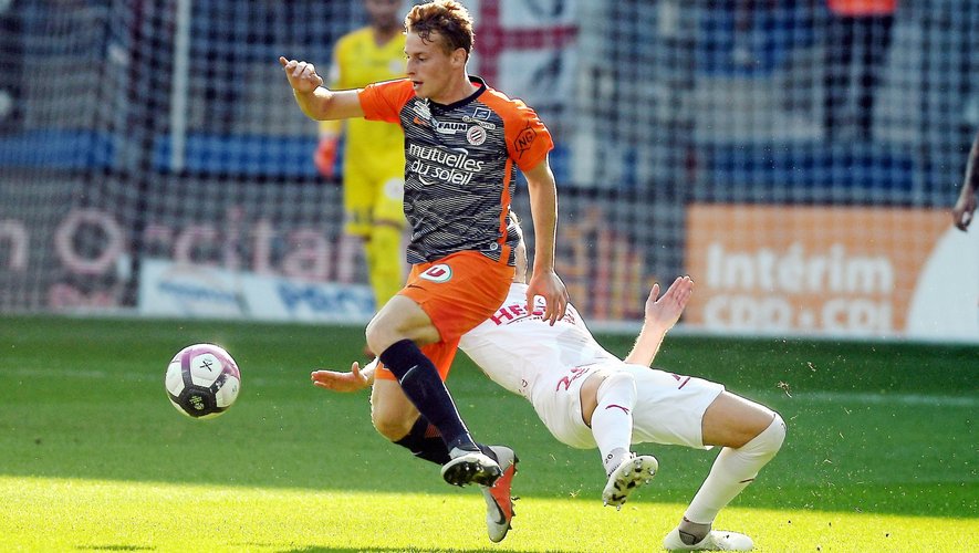 Maillot Extérieur MONTPELLIER Nicolas COZZA Maillot Extérieur MONTPELLIER Nicolas COZZA