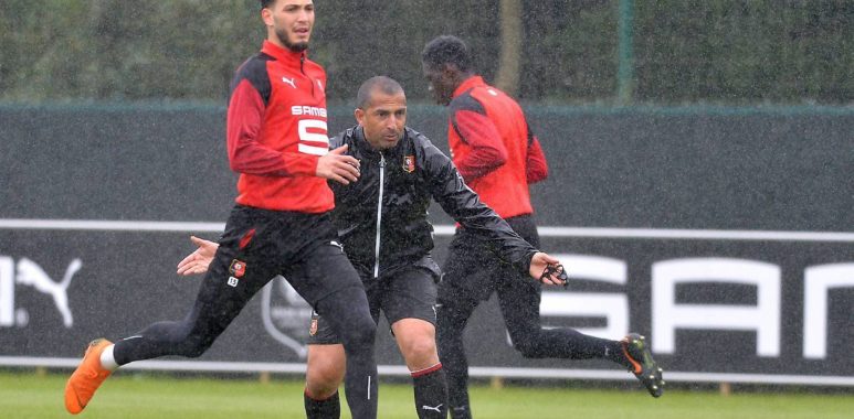 Séance d'entrainement du stade rennais ce jour à la Piverdière | AllezPaillade.com