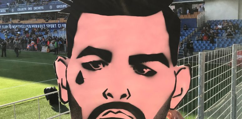 tifo visage delort | AllezPaillade.com