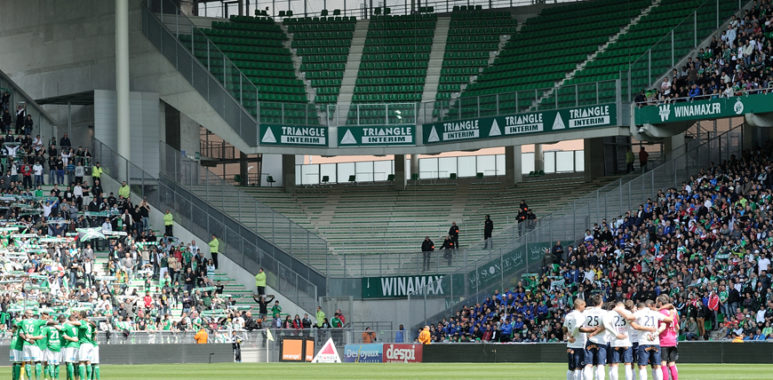 Parcage vide FOOTBALL : Saint Etienne vs Montpellier - Ligue 1 - 26/04/2015 | AllezPaillade.com