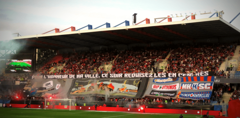 Tifo Butte Paillade Mhsc Nimes | AllezPaillade.com