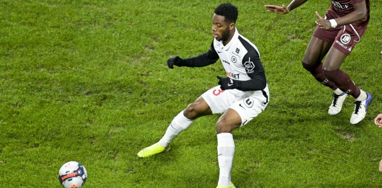 Sepe Elye Wahi (MHSC) FOOTBALL : FC Metz vs Montpellier - Ligue1 Uber Eats - 03/02/2021 JBAutissier/Panoramic PUBLICATIO | AllezPaillade.com