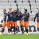 JOIE - FAIR PLAY - 09 ANDY DELORT (MHSC) - 10 GAETAN LABORDE (MHSC) - 11 TEJI SAVANIER (MHSC) - 26 MIHAILO RISTIC (MHSC) | AllezPaillade.com