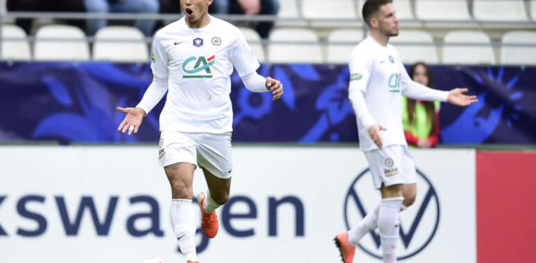 SUAREZ Mathias (MHSC) FOOTBALL : Reims Ste Anne vs Montpellier - 32e de Finale - Coupe de France - 05/01/2020 JBAutissie | AllezPaillade.com