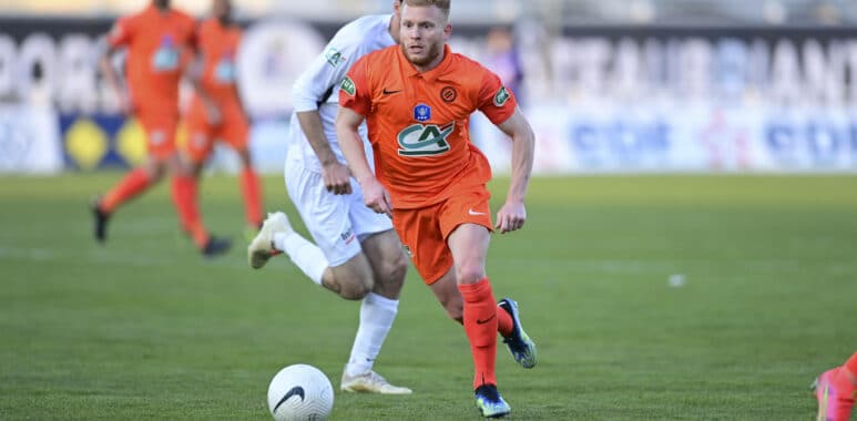 Florent Mollet (MHSC) FOOTBALL : Voltigeurs de Chateaubriant vs MHSC - 1/8 coupe de France - 07/04/2021 JBAutissier/Pano | AllezPaillade.com