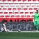 Deception - Jonas Omlin (Montpellier FC) - Daniel Congre (Montpellier FC) FOOTBALL : OGC Nice vs Montpellier - Ligue 1 U | AllezPaillade.com