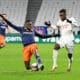 06 Junior SAMBIA (mhsc) - 27 Maxwel CORNET (ol) FOOTBALL : Lyon vs Montpellier - Ligue 1 Uber Eats - 13/02/2021 FEP/Pano | AllezPaillade.com