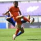 but d Andy Delort (MHSC) vs Alexander Djiku (RC Strasbourg) FOOTBALL : RC Strastourg vs MHSC - Ligue 1 Uber Eats - 09/0 | AllezPaillade.com