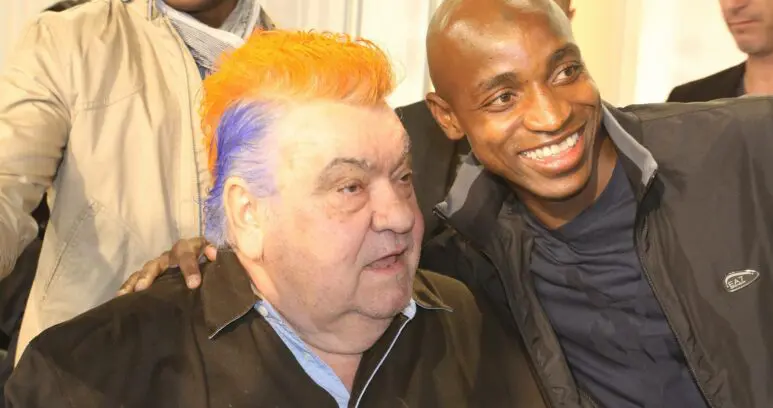 Louis Nicollin Souleymane Camara FOOTBALL Louis Nicollin celebre le titre de champion de Montpel | AllezPaillade.com