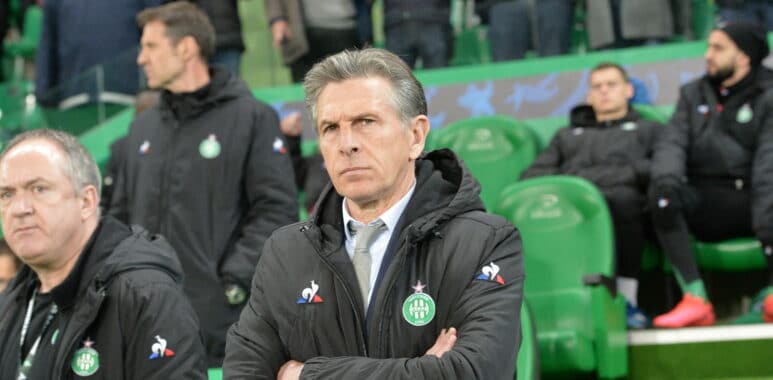 Cluade Puel (saint etienne) FOOTBALL : AS Saint Etienne vs Stade Rennais - Coupe de France - 1/2 finale - 05/03/2020 Fre | AllezPaillade.com