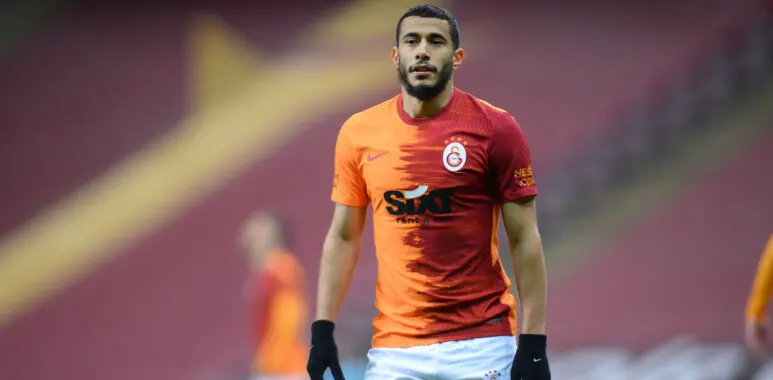 Younes Belhanda of Galatasaray during the Turkish Super league football match between Galatasaray and Goztepe st Turk T | AllezPaillade.com