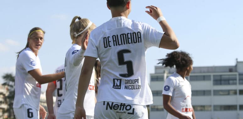 Joie - But - Elisa De Almeida (MHSC) FOOTBALL FEMININ : Issy Vs Montpellier - D1 Arkema - 17/04/2021 MichaelBaucher/Pano | AllezPaillade.com