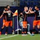 Joie - Gaetan Laborde (Montpellier FC) - Jordan Ferri (Montpellier FC) - Florent Mollet (Montpellier FC) - Andy Delort ( | AllezPaillade.com
