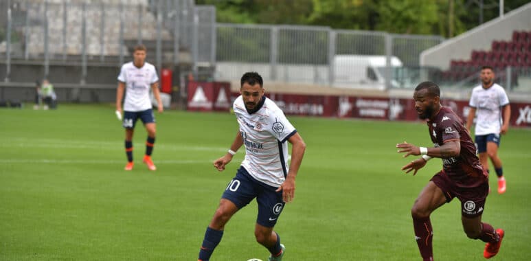 Match amical Metz vs Montpellier Gaetan Laborde FOOTBALL : Fc Metz vs Montpellier match amical 31/07/2021 MAO/Panoramic | AllezPaillade.com