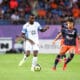 08 GERSON SANTOS DA SILVA (OM) - 26 MATHEUS SOARES THULER (MHSC) FOOTBALL : Montpellier vs Marseille - Ligue 1 Uber Eat | AllezPaillade.com