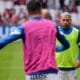 SAVANIER Teji ( 11 - Montpellier ) - Echauffement - FOOTBALL : Lille vs Montpellier - Ligue 1 - Lille - 29/08/2021 Feder | AllezPaillade.com