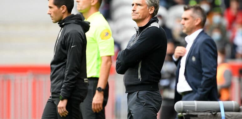 OLIVIER DALL OGLIO (ENTRAINEUR MONTPELLIER MHSC) FOOTBALL : Lille vs Montpellier - Ligue 1 Uber Eats - 29/08/2021 FEP/P | AllezPaillade.com
