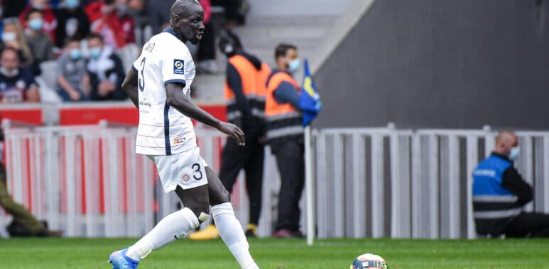 Mamadou SAKHO ( 3 - Montpellier ) - FOOTBALL : Lille vs Montpellier - Ligue 1 - Lille - 29/08/2021 FedericoPestellini/Pa | AllezPaillade.com