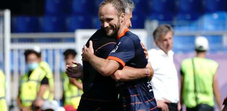 Olivier Dall Oglio (Entraineur de Montpellier FC) - Valere Germain (AS Saint Etienne) FOOTBALL : Montpellier vs Saint Et | AllezPaillade.com