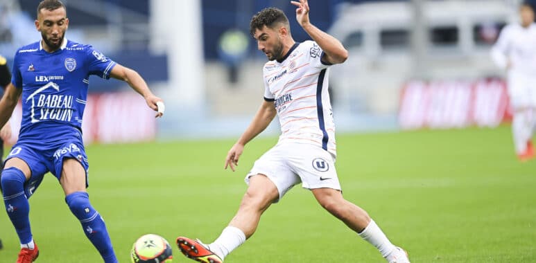 Jordan Ferri (MHSC) FOOTBALL : ESTAC vs MHSC - 19/09/2021 JBAutissier/Panoramic PUBLICATIONxNOTxINxFRAxITAxBEL | AllezPaillade.com