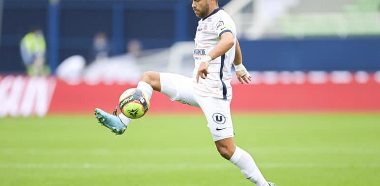 Teji Savanier (MHSC) FOOTBALL : ESTAC vs MHSC - 19/09/2021 JBAutissier/Panoramic PUBLICATIONxNOTxINxFRAxITAxBEL | AllezPaillade.com