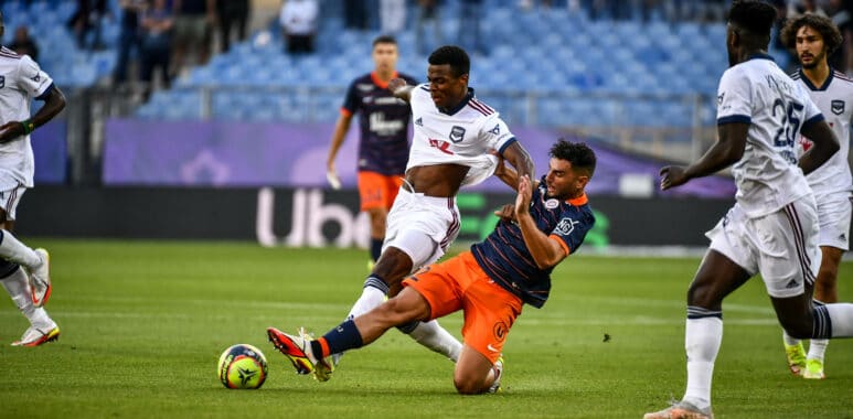 Jordan Ferri (mhsc) FOOTBALL : Montpellier vs Bordeaux - 7eme Journee L1 Ubereats - Montpellier | AllezPaillade.com