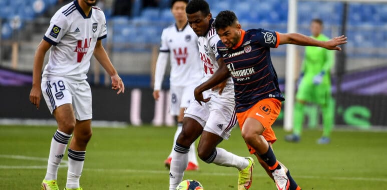 Jordan Ferri (mhsc) FOOTBALL : Montpellier vs Bordeaux - 7eme Journee L1 Ubereats - Montpellier - 22/09/2021 ThierryBre | AllezPaillade.com