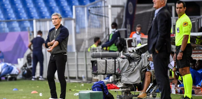 Olivier Dall Oglio (mhsc) FOOTBALL : Montpellier vs Bordeaux - 7eme Journee L1 Ubereats - Montpellier - 22/09/2021 Thier | AllezPaillade.com