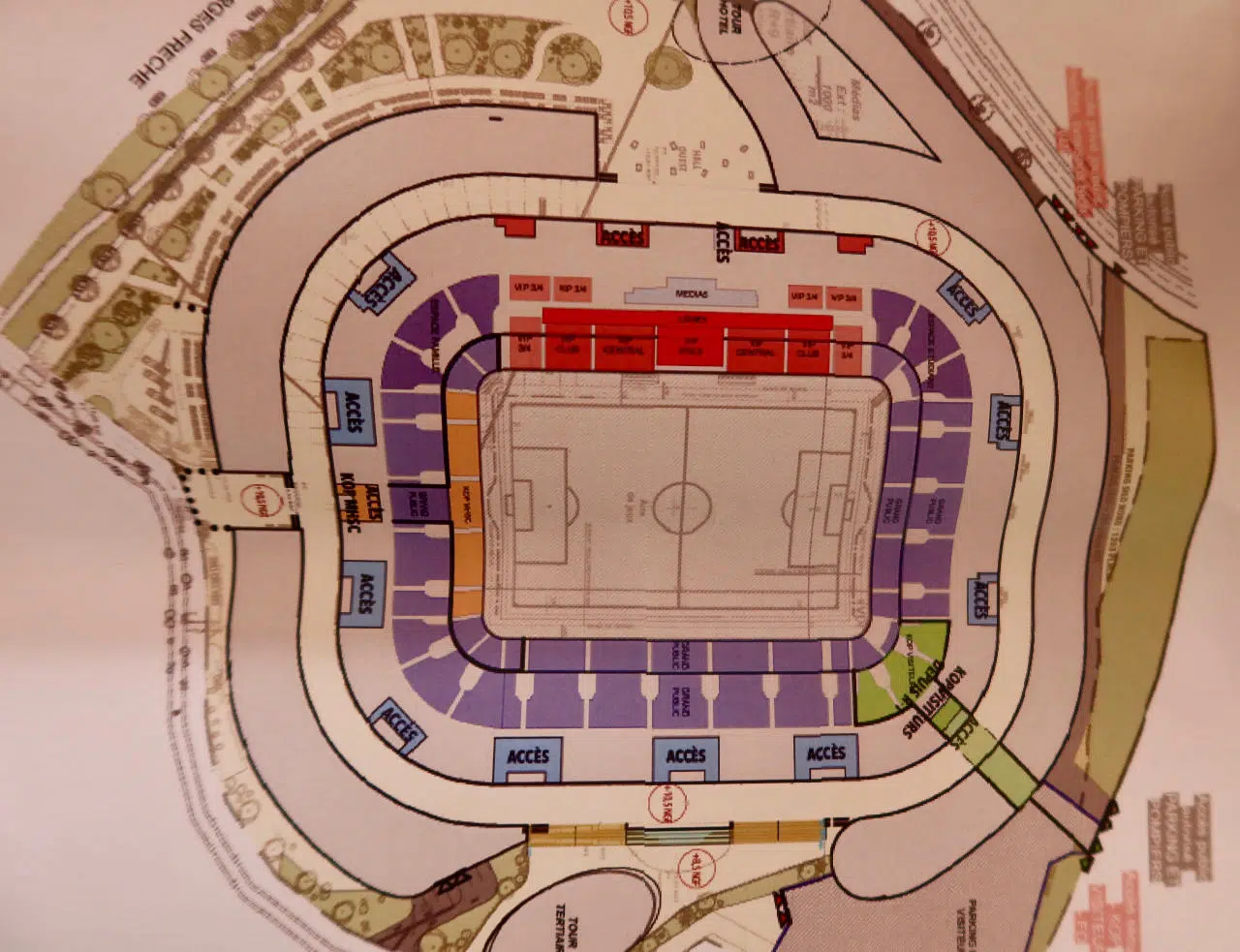 Parking Stade Louis 2 Jour De Match Stade] Un premier plan pour le Stade Louis Nicollin ? | AllezPaillade.com