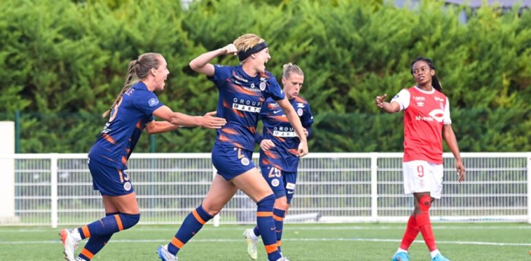 Luna Gevitz et Celeste Boureille (féminines) vs, Reims - septembre 2022 | AllezPaillade.com