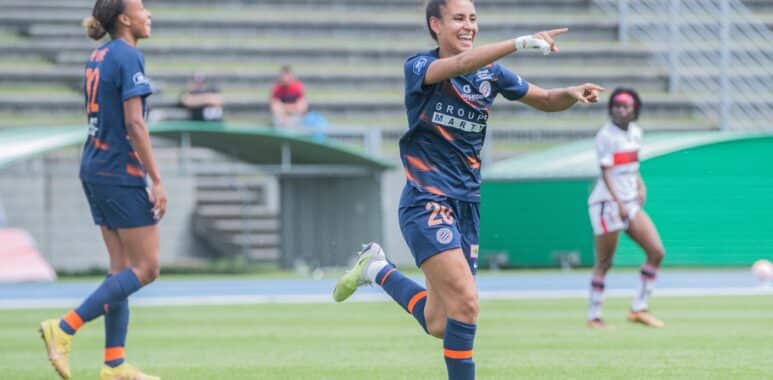 Maëlle Lakrar vs. Fleury 2022-23 - Féminines | AllezPaillade.com