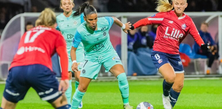 MHSC féminines Léa Khelifi vs. LOSC (novembre 2023) | AllezPaillade.com