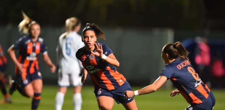 [J12 D1F] - EA Guingamp - MHSC Feminines-Lea-Khelifi-vs-HAC-decembre-2023-773x380