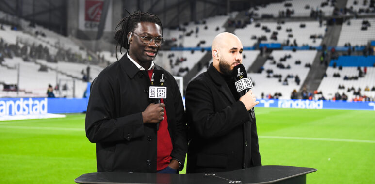 Bafétimbi Gomis Olympique de Marseille v Olympique Lyonnais - Ligue 1 McDonalds 20242025 | AllezPaillade.com