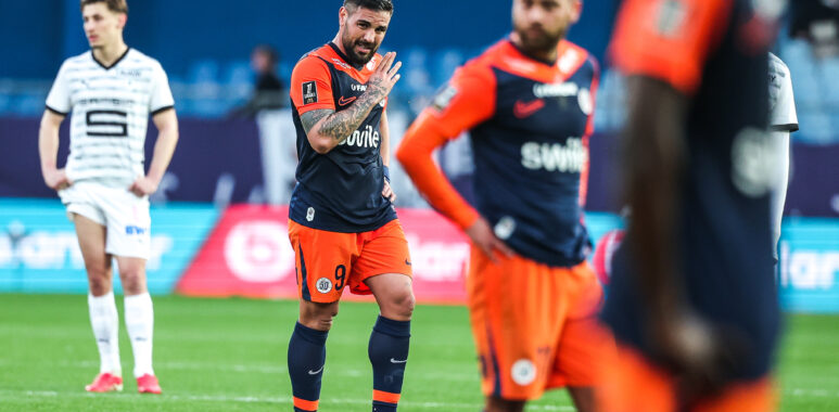Andy delort Montpellier HSC v Stade Rennais FC - Ligue 1 McDonalds 20242025 | AllezPaillade.com
