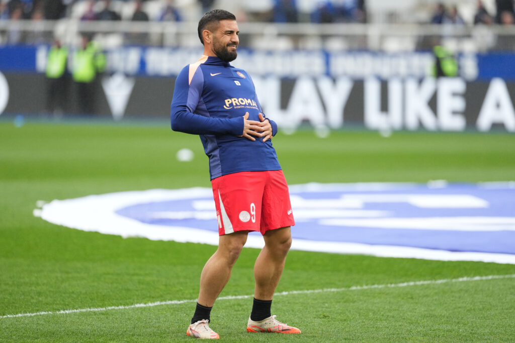 Andy Delort AJ Auxerre v Montpellier HSC - Ligue 1 McDonalds 20242025 | AllezPaillade.com