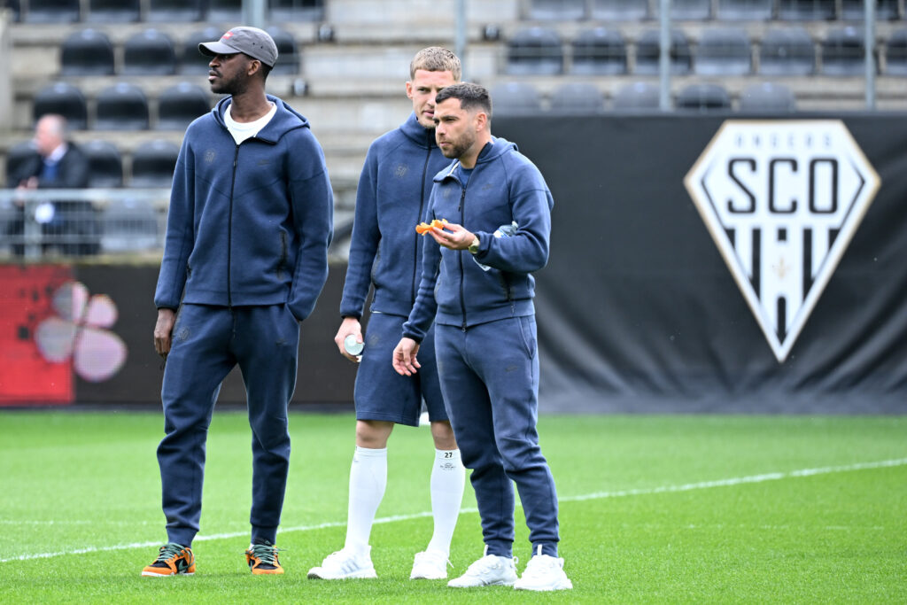 Téji Savanier Angers SCO v Montpellier Herault SC - Ligue 1 McDonalds 20242025 | AllezPaillade.com