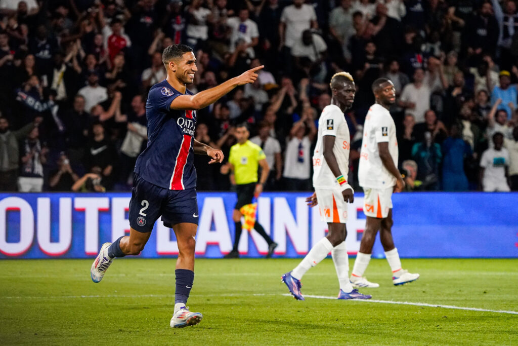 Hakimi Paris Saint-Germain v Montpellier Herault SC - Ligue 1 MCDonalds 20242025 | AllezPaillade.com