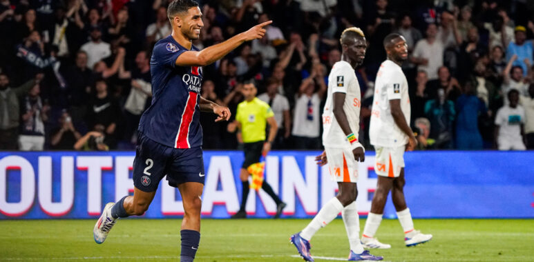 Hakimi Paris Saint-Germain v Montpellier Herault SC - Ligue 1 MCDonalds 20242025 | AllezPaillade.com