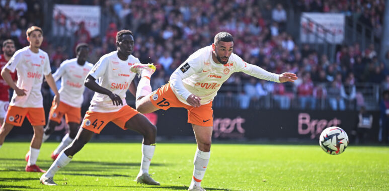 Ferri Stade Brestois 29 v Montpellier Herault SC - Ligue 1 MCDonalds 20242025 | AllezPaillade.com