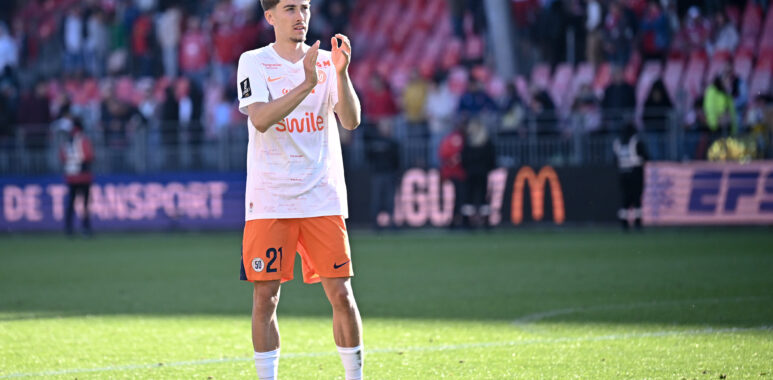 Mincarelli Stade Brestois 29 v Montpellier Herault SC - Ligue 1 MCDonalds 20242025 | AllezPaillade.com