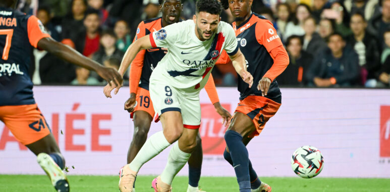 Tchato ramos Montpellier Herault SC v Paris Saint-Germain - Ligue 1 MCDonalds 20242025 | AllezPaillade.com